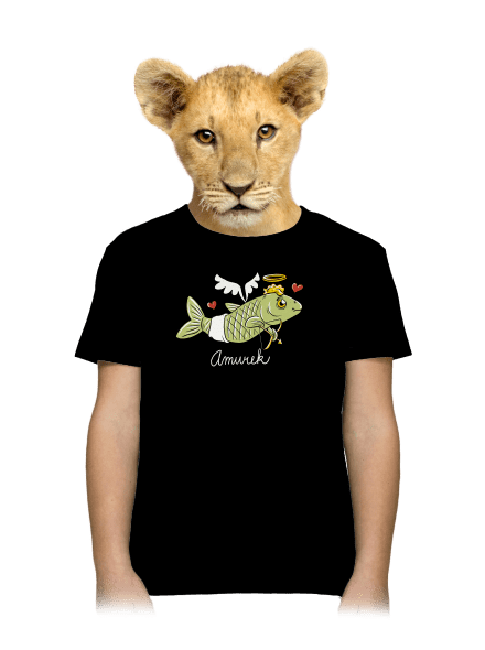 Amurek detské tričko Black