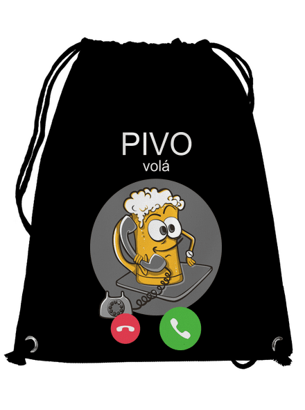 Pívo volá vak Black