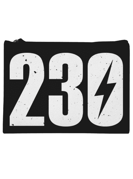 230 V taštička Black