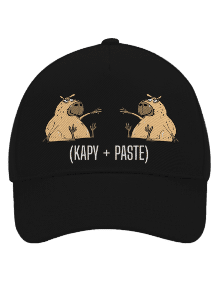 Kapy paste šiltovka baseballka Black