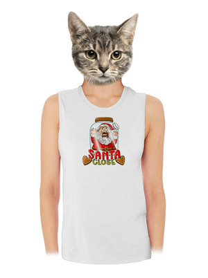 Santa Close dámske tielko voľné White