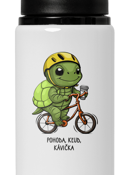 Pohoda, kľud flaša na vodu White