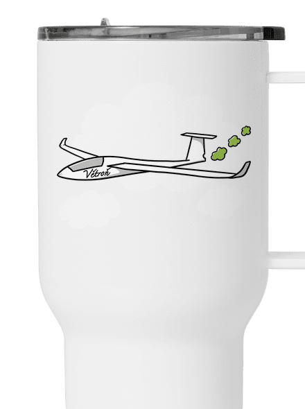 Větroň termohrnček White