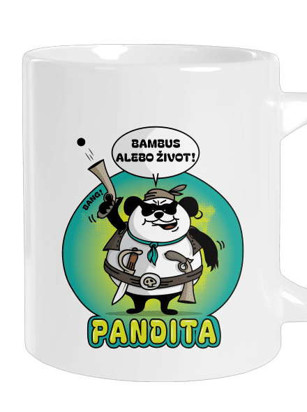 Pandita veľký hrnček White