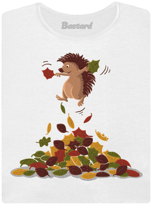 Radosť z lístia dámske tričko prémium White