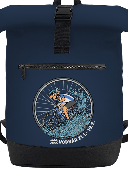 Cyklistický horoskop: Vodnár batoh French Navy