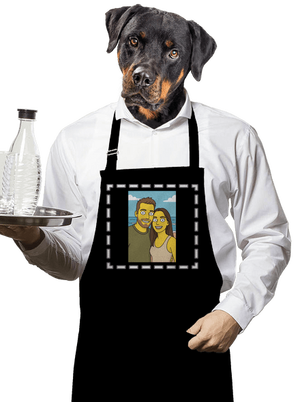 Simpsonovi z vlastnej fotky zástera Black