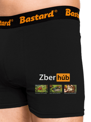 Zber húb boxerky Black