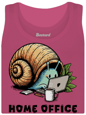 Slimákov home office dámske tielko klasické Magenta