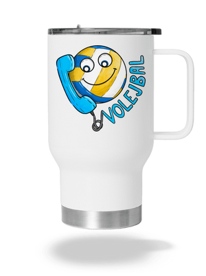 Volejbal termohrnček White