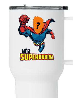 Môj superhrdina termohrnček White