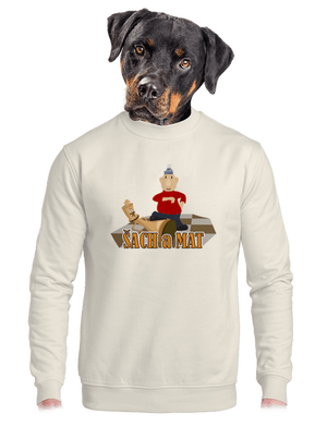 unisex mikina bez kapucne