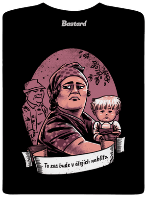 B14: Slavnosti sněženek pánske dlhý rukáv Black