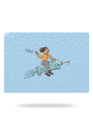 Oslobodenie puzzle White