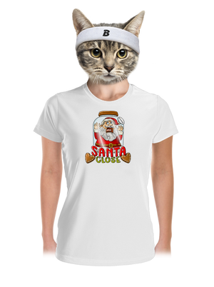 Santa Close dámske športové tričko White