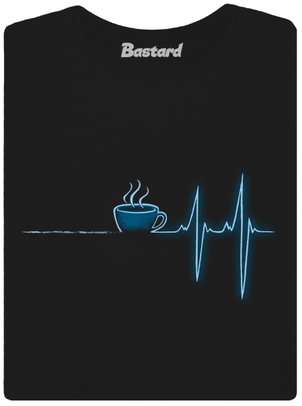 Coffee help dámske tričko Black