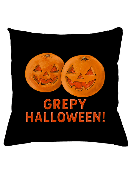 Grepy Halloween vankúš Black