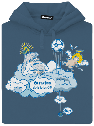 Out dámska mikina klokanka Denim