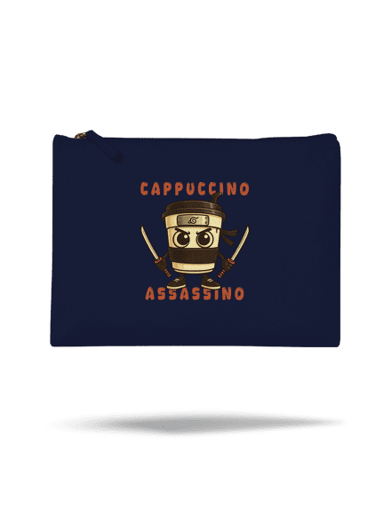 Cappuccino Assasino – Italian Brainrot taštička French Navy