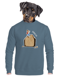 unisex mikina bez kapucne