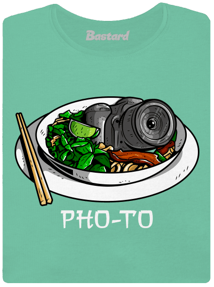 Pho-to dámske tričko prémium Mint Mal