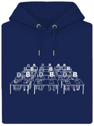 Cimrman: Debil, blbeček unisex mikina premium Navy