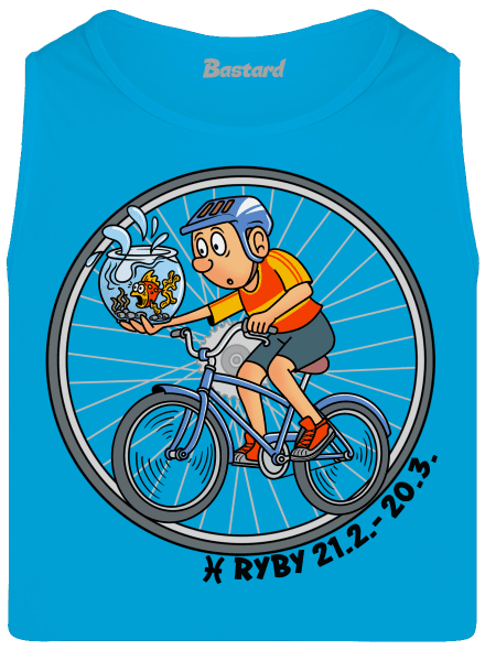 Cyklistický horoskop: Ryby pánske tielko Atoll