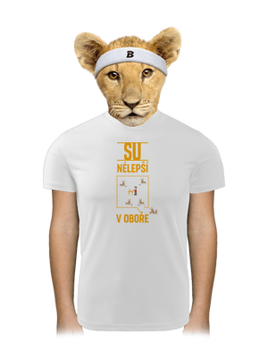 Su nélepší v oboře detské športové tričko White