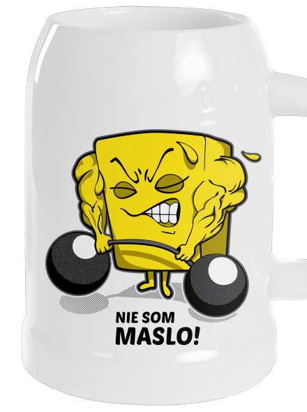 Nie som maslo polliter White
