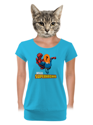 dámske tričko s lemom