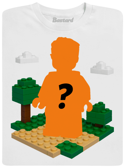 Lego z vlastnej fotky detské tričko White