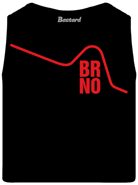 Brno pánske tielko Black