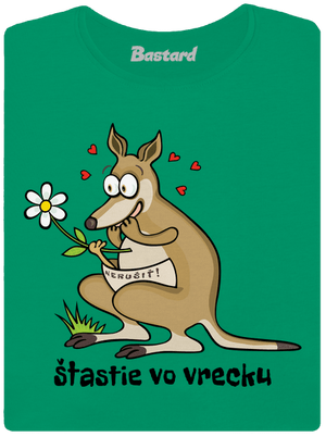 Šťastie vo vrecku dámske tričko Kelly Green Mal