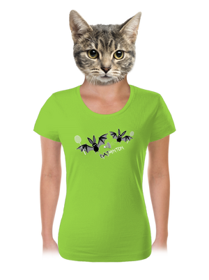 Batminton dámske tričko Apple Green