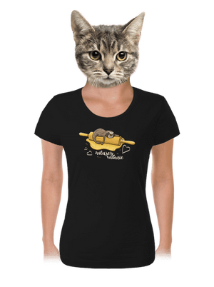 Milujem váľanie dámske tričko Black