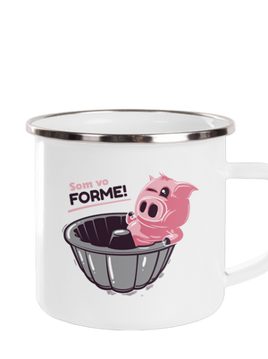 Vo forme plecháčik White