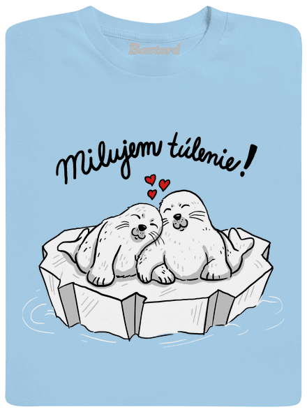 Milujem túlenie detské tričko Sky Blue