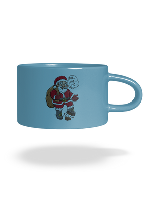 Ho ho ho  hrnček makronka Blue Macaron