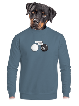 unisex mikina bez kapucne