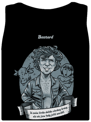 B14: Léto s kovbojem dámske tielko klasické Black