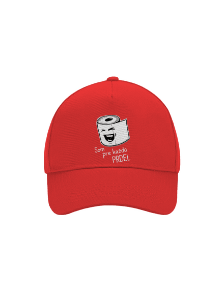 Prdel šiltovka baseballka Classic Red