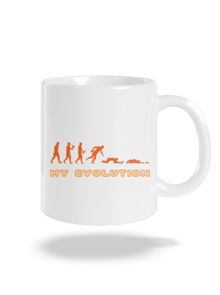 My evolution klasický hrnček White