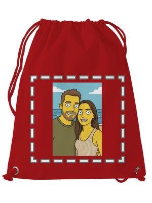 Simpsonovi z vlastnej fotky vak Red Mal