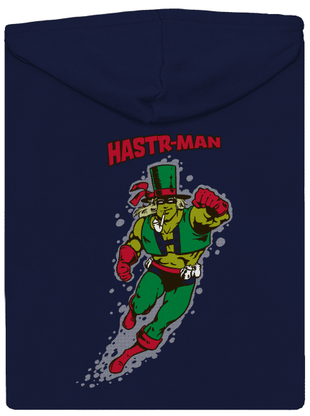 Hastrman pánska mikina na zips Navy