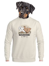 unisex mikina bez kapucne