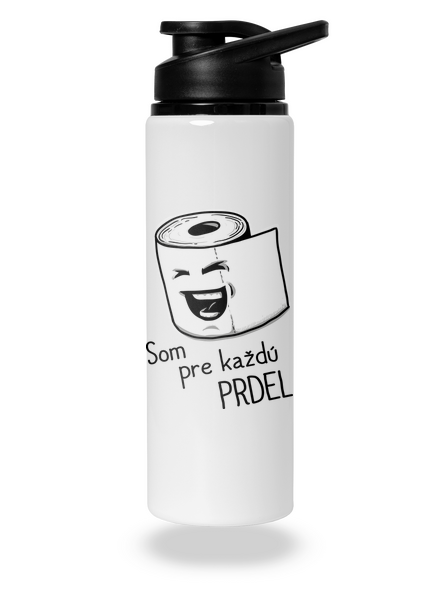 Prdel flaša na vodu White