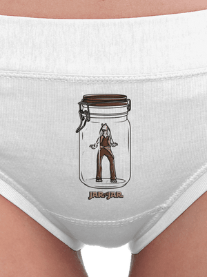 Jar in jar dámske nohavičky White