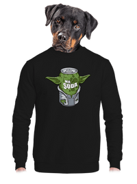 unisex mikina bez kapucne