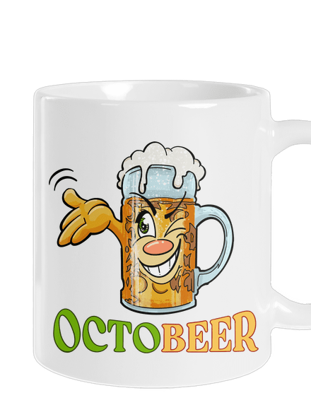 Octobeer klasický hrnček White