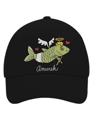 Amurek šiltovka baseballka Black